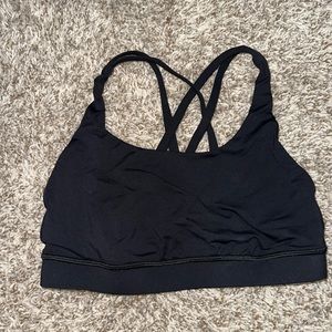 Black Lululemon Bra size 6